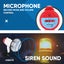 Megaphone 20W Record/Siren Carousel 6