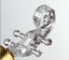 NEW 1000ml Bottle Glass Violin Whisky Decanter with Holder Wine Dispenser Carousel 5