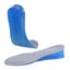 1 Pair Double layer Silicone Insoles Comfy Unisex Women Men Silicone Carousel 2