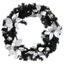 Christmas Wreath with Led Lights Black 60 Cm Pvc Txopon Carousel 1