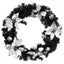 Christmas Wreath with Led Lights Black 60 Cm Pvc Txopon Carousel 3