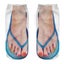 New Funny 3D Printed Toe Flip Flops Skull Canvas Shoes Patte Carousel 6