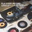 Record Player Briefcase with Bluetooth - Charcoal Carousel 15