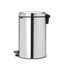 Brabantia NewIcon Pedal Bin (20L) Brilliant Steel Carousel 3