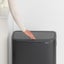 Brabantia Bo Touch Bin (60L) Matte Black Carousel 5