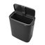Brabantia Bo Touch Bin (60L) Matte Black Carousel 6