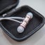 Metallic Magnetic Stereo Earphones - Rose Gold Carousel 8
