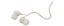 Mini Round In-ear Earphones - white Carousel 1