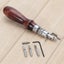 5 In 1 Professional Leather Craft Edge Press Kit Adjustable Leather Goods Profes Carousel 4