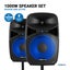15 Inch Active Speaker Set with Stands Carousel 14