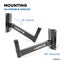 Speaker Wall Brackets - Set of 2 Brackets Carousel 3