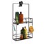 Umbra Cubiko Shower Caddy Black Carousel 1