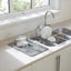 Umbra UDry Over the Sink Dish Rack with Dry Mat Charcoal Carousel 2