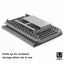 Umbra UDry Over the Sink Dish Rack with Dry Mat Charcoal Carousel 4