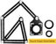 NEW new Angle Diamond Drill Bit Hole Saw Locator Contour Gauge *Clearance* Carousel 8