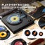 Vinyl Record Player Complete with speakers Carousel 13