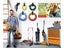 PTN NEW Extension Cord Holder Cable Organizer Straps Sale - Sale Sale Carousel 16