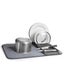 Umbra UDry Dish Drying Mat Charcoal Carousel 1