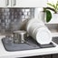 Umbra UDry Dish Drying Mat Charcoal Carousel 3