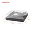 Hi-Fi Record Player HQ Black - AT Cart. Carousel 11