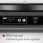 Hi-Fi Record Player HQ Black - AT Cart. Carousel 13
