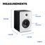 Studio Monitors - Active 4 Inch - Pair - White Carousel 12