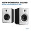 Studio Monitors - Active 4 Inch - Pair - White Carousel 14