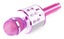 Karaoke Microphone - BT/MP3 Pink Carousel 6