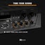 Amplifier Hi Fi - 4x 100W - BT - MP3 8 speakers Carousel 9