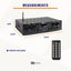 Amplifier Hi Fi - 4x 100W - BT - MP3 8 speakers Carousel 11