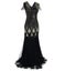 Maxi Ball Dress 1920s Flapper Gatsby Cocktail Dresses Size 14 J2155BK5 Carousel 7