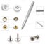 150 Sets Metal Snap Fasteners + Fixing Tools Set I1344SV0 Carousel 3