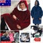 Blanket Hoodie Sweatshirt D0679RD0 Carousel 10