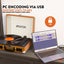 Bluetooth Record Player Carousel 18