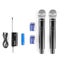Dual Wireless Microphone Plug-and-Play Set UHF Carousel 3