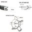 Plumber Drain Snake Pipe Pipeline Sewer Cleaner 12M 6 Drill Bit Tool 2021701 Carousel 9
