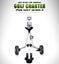 PGM Portable Golf Trundler Cart Push-pull Golf 2023148 Carousel 4
