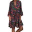 Shirt Dress Floral Dresses Boho Womens Clothing Size 22 J2119MZ8 Carousel 1