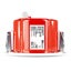 Ceiling Speaker with Acoustic Cover 6,5” 100V Carousel 7