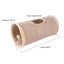 Tunnel Toy Buckskin Plush 2 Holes Play Tubes With Balls Collapsible Carousel 7