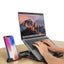 Height Adjustment Laptop Stand - 360 Degree Rotating Base (Black) Carousel 3