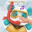 Bear Bathtub Bubble Maker Kids Electric Cartoon Animal Bubble Blower Bubble Mach Carousel 3