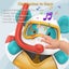 Bear Bathtub Bubble Maker Kids Electric Cartoon Animal Bubble Blower Bubble Mach Carousel 4