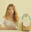 2PCS Resin Purse Chain Handle Acrylic Bag Strap Detachable Purse Clutches Handle Carousel 6