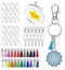 Acrylic Circle Discs Keychain Blanks Vinyl Making Kit I1288MZ0 Carousel 13