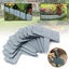 2.5M Garden Edge Stone Look Lawn Fence Flowerbed Border 2026401 Carousel 2