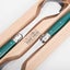 Laguiole Debutante Salad Server Forest Green Set 2pce Carousel 3