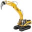 Die-cast Scarifier Excavator Model Scale, 1:40, Huina 1916 YELLOW Carousel 11