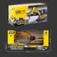 Die-cast Scarifier Excavator Model Scale, 1:40, Huina 1916 YELLOW Carousel 14