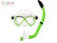 Pro-Dive Kids Dive Mask and Snorkel Set Green Carousel 1
